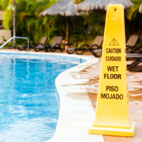 Philadelphia premises liability lawyers assist victims of swimming pool slip and fall accidents.